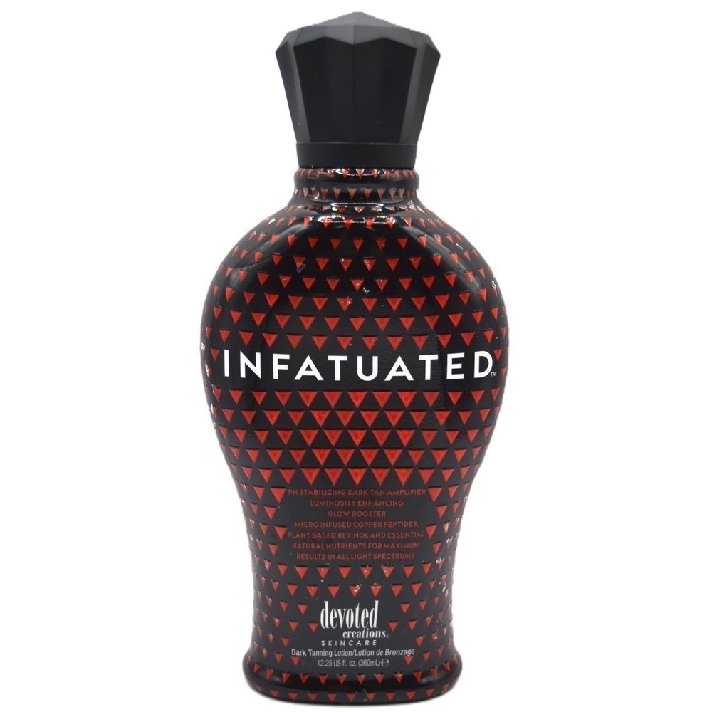 Devoted Creations Infatuated Dark Tan Amplifier Lotion Glow Booster 12.5 oz